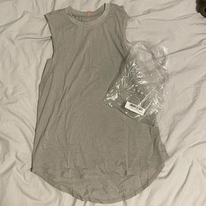 Lunya Restore Muscle Tank Grey Size XS